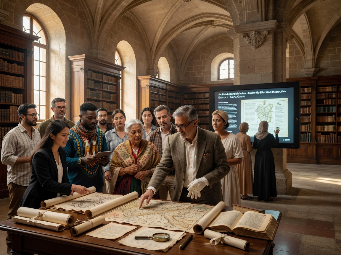 Visita virtual al Archivo de Indias